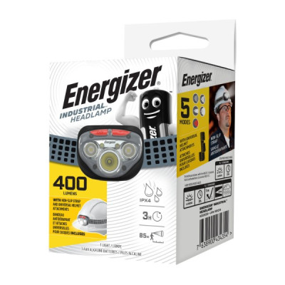 ENR INDUSTRIAL 400lm g.lukt. +3AAA