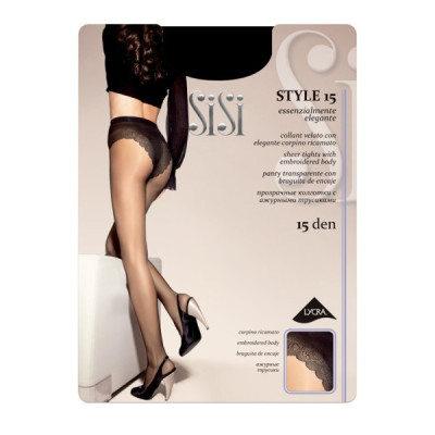 SiSi Style 15den 3-M TROPICO zeķubikses